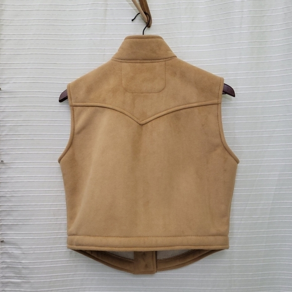 County Clothing Cheyenne Collection Vest Western Faux Suede/Sherpa Women's S - Picture 4 of 10